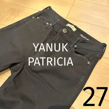 야누크 PATRICIA 데님 블랙 27