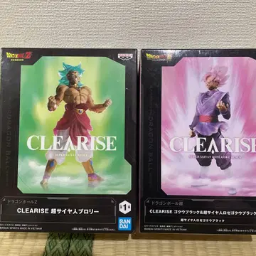 CLEARISE 드래곤볼 사이어인 브로리 로제 오공 블랙