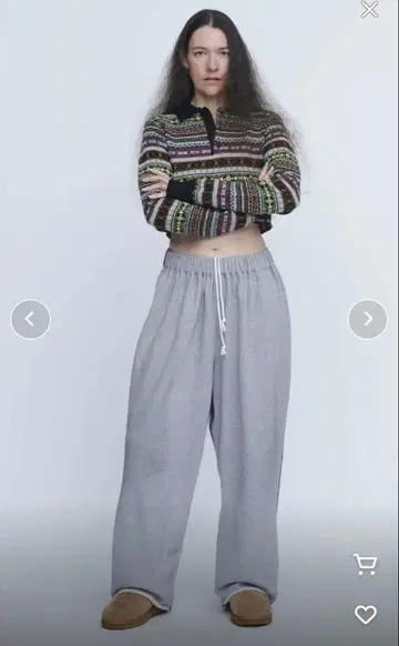 [ INSCRIRE ] 아스크레 하이브리드 맨투맨 데님 팬츠