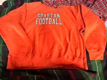 champion 리버스 위브 00s XL 오렌지 SPARTAN