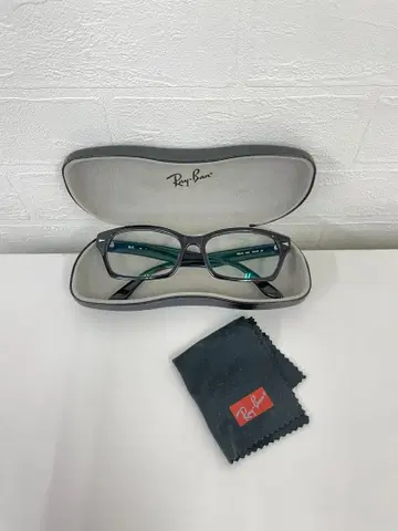 Ray-Ban 블랙 프레임 (무도수) 안경 케이스 포함