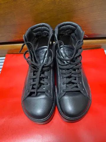 버켄스탁 40 26cm 블랙 하이컷