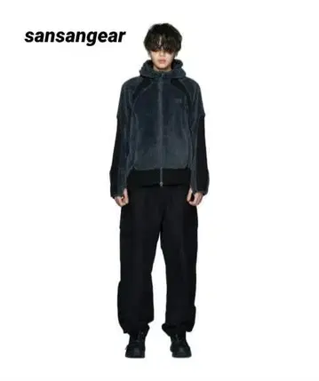 23FW SANSANGEAR FLEECE HOODED JACKET