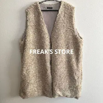 FREAK'S STORE 인조 모피 베스트