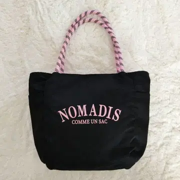 [ NOMADIS ] 토트백 블랙 x 핑크 리버서블 44