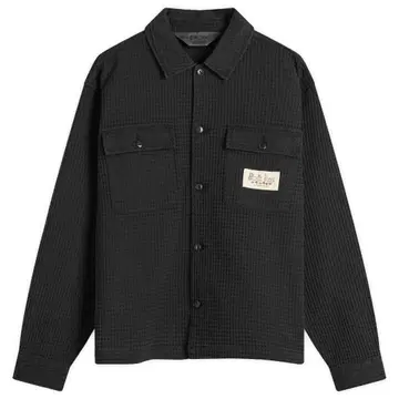 브레인 데드 코튼 와플 셔츠