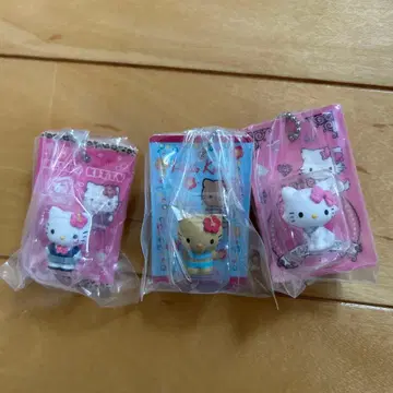 헬로키티 가챠 패키지 미니어처 컬렉션 3종 세트