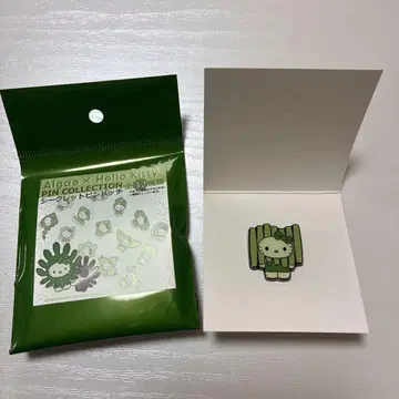 만박 Algae x Hello Kitty 핀 컬렉션 그린