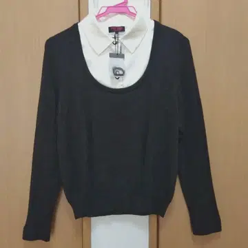 정가 88,000엔 YUKI TORII 레이어드 스타일 스웨터 40