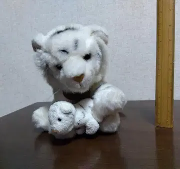 화이트 타이거 봉제 인형 본체