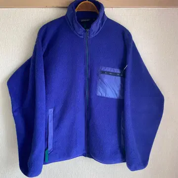 patagonia 플리스 자켓 코발트 블루 L