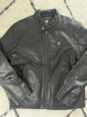 [새상품급] G-STAR RAW 가죽 자켓