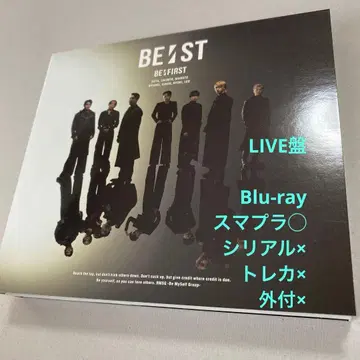 BE:FIRST BE:ST LIVE반 CD Blu-ray