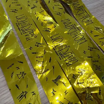 바벨탑 은색 테이프 노컷 풀