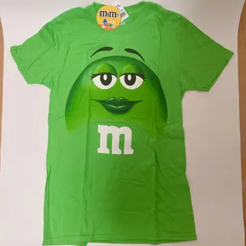 M&M's 그린 T셔츠 S사이즈 택 포함 새상품