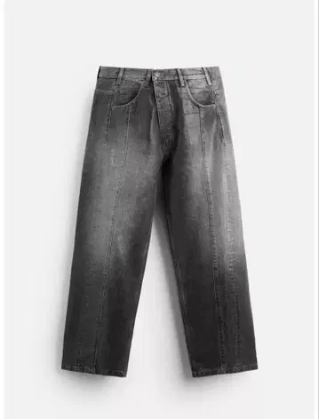 ZARA 새틴 이펙트 데님 팬츠