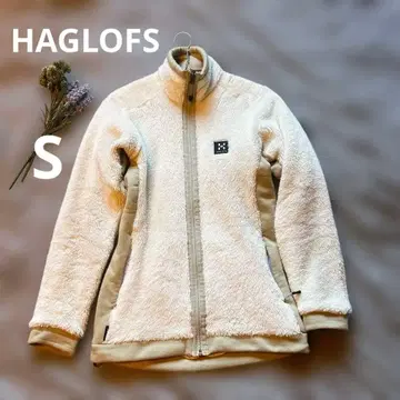 보아 소재 플리스 자켓 화이트