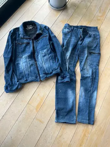 작업복 스캇 잉크 상하의 세트 M