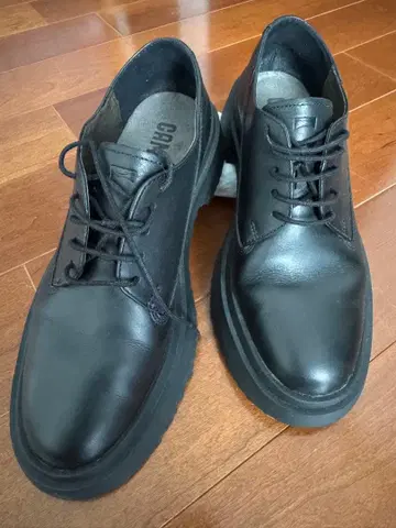 [컨디션 최상] CAMPER Walden 38 가죽 신발 블랙