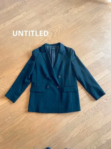 [ UNTITLED ] 더블 버튼 자켓 테일러드 일본제