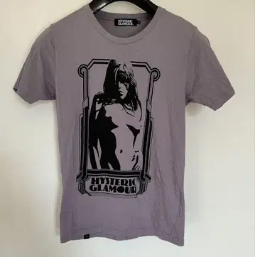 새상품급 명작 HYSTERIC GLAMOUR T셔츠 연보라 S