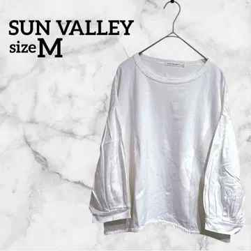 SUN VALLEY 선밸리 상의 [ M ] 반팔 화이트