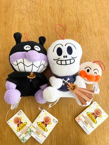 세균맨 호러맨 코로후와 할로윈 마루마루 페이스 마스코트