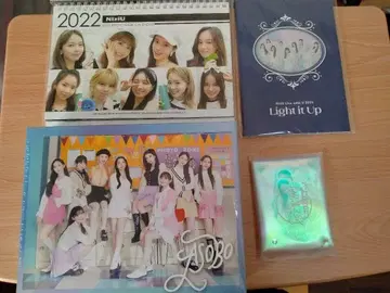NiziU 2022년 달력 스티커북 스티커 세트, 퍼즐