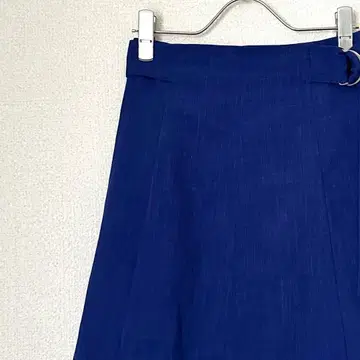VIS 롱 스커트 플레어 허리밴딩 포켓 부착 심플 안감 부착