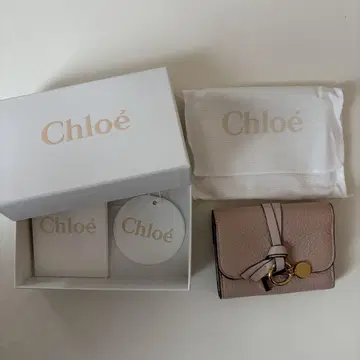 끌로에 핑크 3단 폴더형 지갑