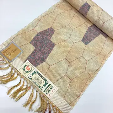 기모노 옷감, 유키 쓰무기, 리메이크 소재, 순수 실크 P852
