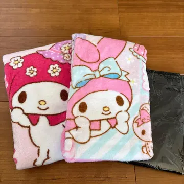 마이멜로디 타월 2장 세트와 에코백