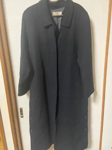 롱 코트 블랙