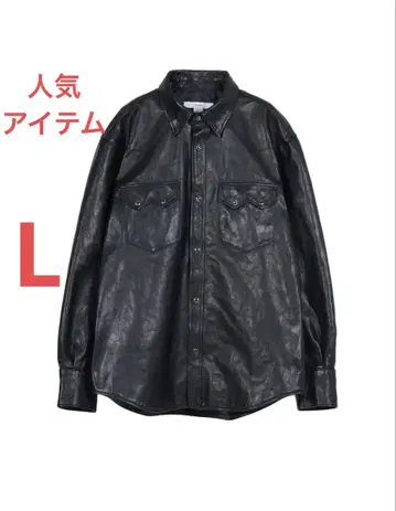 [ 미사용 새상품 ] MASSES 마시스 가죽 자켓