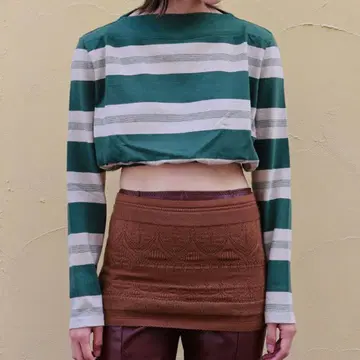 FUMIKA UCHIDA BEIGE/GREEN