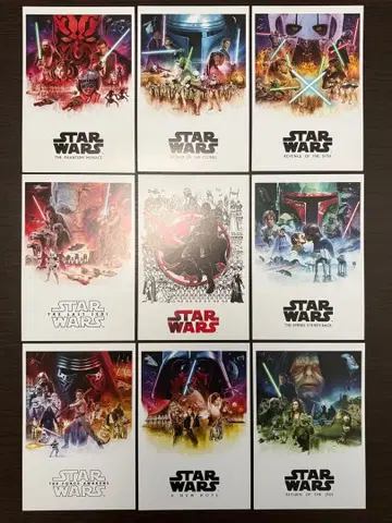 스타 워즈 STARWARS 엽서 30장 세트