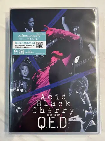 Acid Black Cherry Q.E.D. Bluray