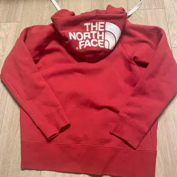 THE NORTH FACE 레드 후드티 M