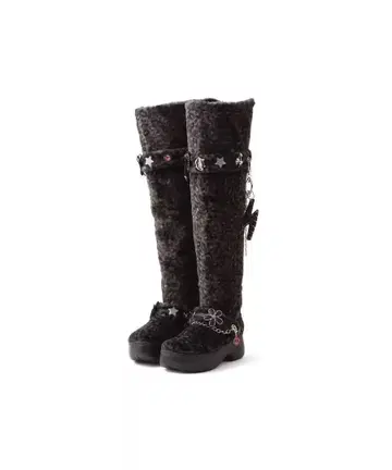 crocs [ Leopard Knee High Boot ]