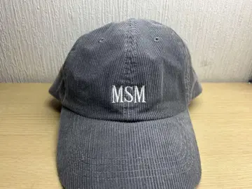 그레이 MSM 자수 MISAMO 캡