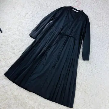 새상품 레이빔즈 원피스 블랙 플리츠
