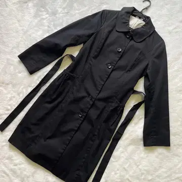 LAURA ASHLEY 로라 애슐리, 스텐카라 코트, 블랙 새상품급!