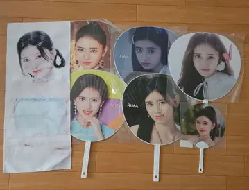 niziu 리마 세트 부채 슬로건 awake popup 클리어