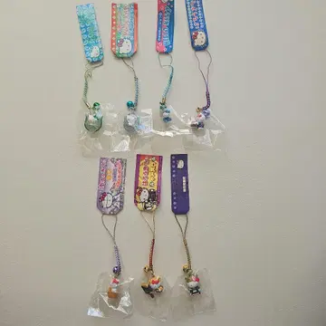 지역 한정 키티 스트랩 관동 7개 세트