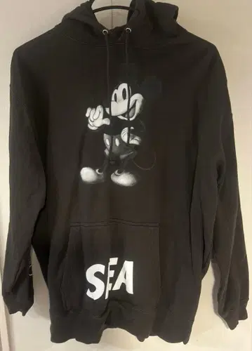 윈드앤씨 미키 후드티 XL