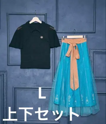 시마무라 치하루 Disney 겨울왕국 엘사 세트 L 사이즈
