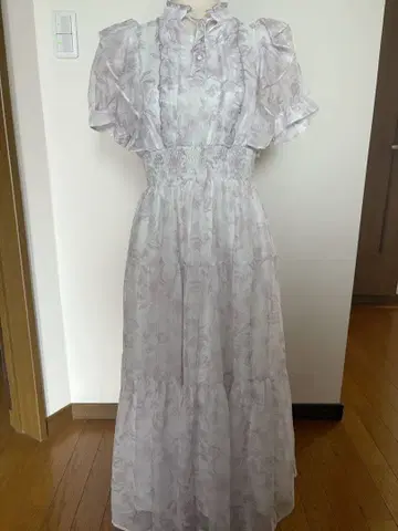 evelyn 라메 믹스 롱 OP