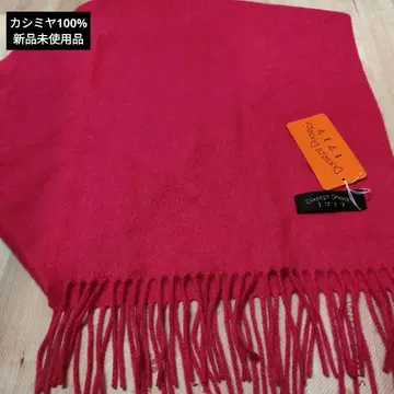 Dixsept Dixsept 1717 미사용 새상품 핑크 캐시미어 머플러