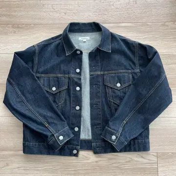 Ordinary fits 다크 데님 자켓 SAMPLE