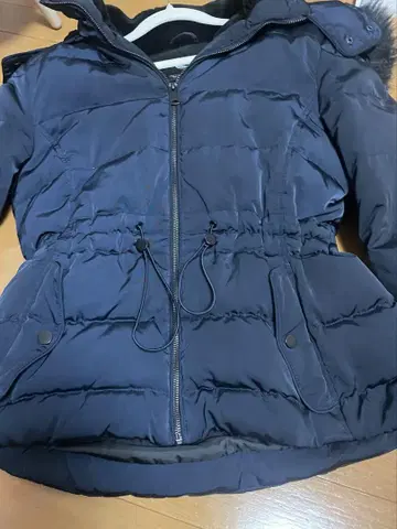ZARA WOMAN 다운 자켓 네이비